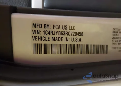 2024 Jeep Grand Cherokee 4Xe from USA, damaged, VIN 1C4RJYB63RC720456